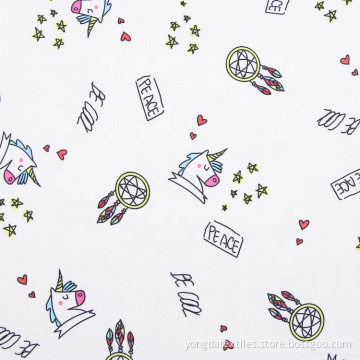 White Woven Challis Textile Printing 100% Rayon Fabric